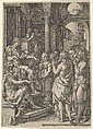 Susanna Accused of Adultery, from The Story of Susanna, Heinrich Aldegrever  German, Engraving