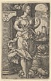 Luna, Heinrich Aldegrever  German, Engraving