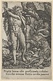 Hercules Fighting the Hydra of Lerna, from The Labors of Hercules, Heinrich Aldegrever German, Engraving