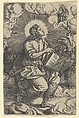 Saint John, from "The Four Evangelists", Heinrich Aldegrever German, Engraving