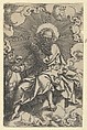 Saint Luke, from "The Four Evangelists", Heinrich Aldegrever German, Engraving