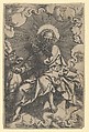 Saint Luke, from "The Four Evangelists", Heinrich Aldegrever German, Engraving