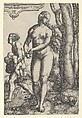 Rhea Silvia, Heinrich Aldegrever German, Engraving