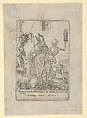 Death and the Bishop, from "The Power of Death" (Allegory of Original Sin and Death), Heinrich Aldegrever German, Engraving