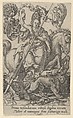 Pride, from The Vices, Heinrich Aldegrever  German, Engraving
