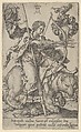 Wrath, from The Vices, Heinrich Aldegrever  German, Engraving
