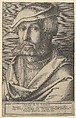 Self-Portrait at Age Thirty-Five, Heinrich Aldegrever German, Engraving