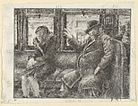 2nd Ave. El., Reginald Marsh American, Etching