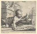 The Infant Jesus, Charles Le Brun  French, Etching, second state of two