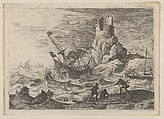 The Shipwreck, Claude Lorrain (Claude Gellée) French, Etching, fourth state of five