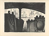 Vaudeville in Harlem, New York, José Clemente Orozco  Mexican, Lithograph
