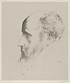 Portrait of Edouard Vuillard, Odilon Redon  French, Lithograph