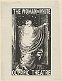 The Woman in White, William Harcourt Hooper  British, Wood engraving; proof