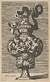 Vase with a Group of Mermaids, Mermen and Sea Centaurs, René Boyvin  French, Engraving