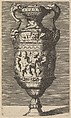 Vase with Dancing Putti, René Boyvin  French, Engraving