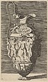 Vase with Dancing Women and Satyrs, René Boyvin  French, Engraving