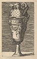 Vase with Cherubs and a Helmet, René Boyvin  French, Engraving