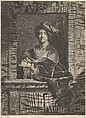 Portrait of Hyacinthe Rigaud, Pierre Imbert Drevet French, Engraving