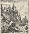 The Chapel, Allart van Everdingen Dutch, Engraving; fourth state four