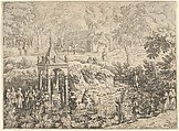 The Third Spring, Allart van Everdingen  Dutch, Engraving; first state of two