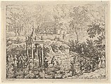 The Third Spring, Allart van Everdingen  Dutch, Engraving; first state of two