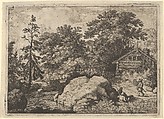 The Hill, Allart van Everdingen  Dutch, Engraving, second state of three