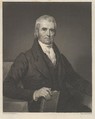 Chief Justice John Marshall, Asher Brown Durand American, Engraving; third state of five
