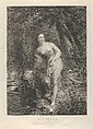 Musidora, Asher Brown Durand  American, Engraving