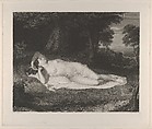 Ariadne, Asher Brown Durand American, Engraving; fifth state of eight