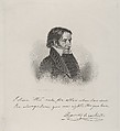 David Crockett, Asher Brown Durand American, Engraving; second state of two