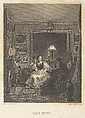 The Wife, Asher Brown Durand  American, Steel engraving