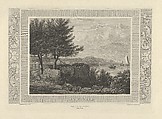 Weekhawken, Asher Brown Durand American, Steel engraving; third state of three