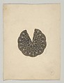 Banknote motifs: circular lobed lathe work design, its interior composed of repeated stars, missing a pie shaped wedge (recto); Two pie-shaped wedges of lathe work ornament resembling cut glass (verso), Associated with Cyrus Durand (American, 1787–1868), Engraving; proof