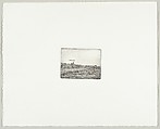 my march of 2006: secaucus, Liz Zanis (American, born Morristown, New Jersey, 1980), Etching