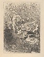 Illustration to the poem “The Flower’s Revenge” (Der Blumen Rache – Ferdinand Freiligrath), Eugen Neureuther (German, Munich 1806–1882 Munich), Etching