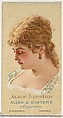 Alice Lingard, from World's Beauties, Series 2 (N27) for Allen & Ginter Cigarettes, Allen & Ginter  American, Commercial color lithograph