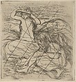 Les Deux Baigneuses (Cancelled impression), Auguste Renoir French, Etching on wove paper; impression from cancelled plate