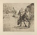The Cow (La Vache), from "L'Estampe Originale", Victor Alfred Paul Vignon  French, Etching, printed in brown