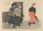 Milliners (Modistes), from "L'Estampe Originale", René-Georges Hermann-Paul French, Lithograph in three colors