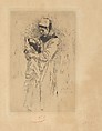 Mater Dolorosa (Our Lady of Sorrows), from "L'Estampe Originale", Félicien Rops  Belgian, Etching and drypoint; third state