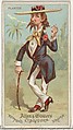 Planter, from World's Dudes series (N31) for Allen & Ginter Cigarettes, Allen & Ginter American, Commercial color lithograph