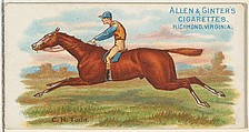 C.H. Todd, from The World's Racers series (N32) for Allen & Ginter Cigarettes, Allen & Ginter  American, Commercial color lithograph