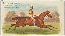 Terra Cotta, from The World's Racers series (N32) for Allen & Ginter Cigarettes, Allen & Ginter American, Commercial color lithograph
