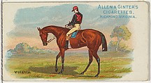 Volante, from The World's Racers series (N32) for Allen & Ginter Cigarettes, Allen & Ginter American, Commercial color lithograph