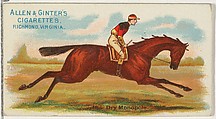 Dry Monopole, from The World's Racers series (N32) for Allen & Ginter Cigarettes, Allen & Ginter American, Commercial color lithograph