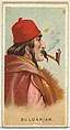 Bulgarian, from World's Smokers series (N33) for Allen & Ginter Cigarettes, Allen & Ginter  American, Commercial color lithograph