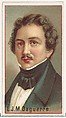 L. J. M. Daguerre, printer's sample for the World's Inventors souvenir album (A25) for Allen & Ginter Cigarettes, Allen & Ginter  American, Commercial color lithograph