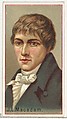 J. L. Macadam, printer's sample for the World's Inventors souvenir album (A25) for Allen & Ginter Cigarettes, Allen & Ginter  American, Commercial color lithograph