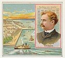 F. W. Dawson, The Charleston News and Courier, from the American Editors series (N35) for Allen & Ginter Cigarettes, Allen & Ginter  American, Commercial color lithograph
