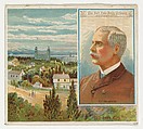 G.C. Goodwin, The Salt Lake City Tribune, from the American Editors series (N35) for Allen & Ginter Cigarettes, Allen & Ginter American, Commercial color lithograph